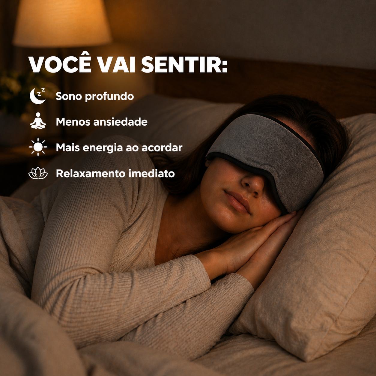 SleepBand® Máscara de Dormir com Bluetooth
