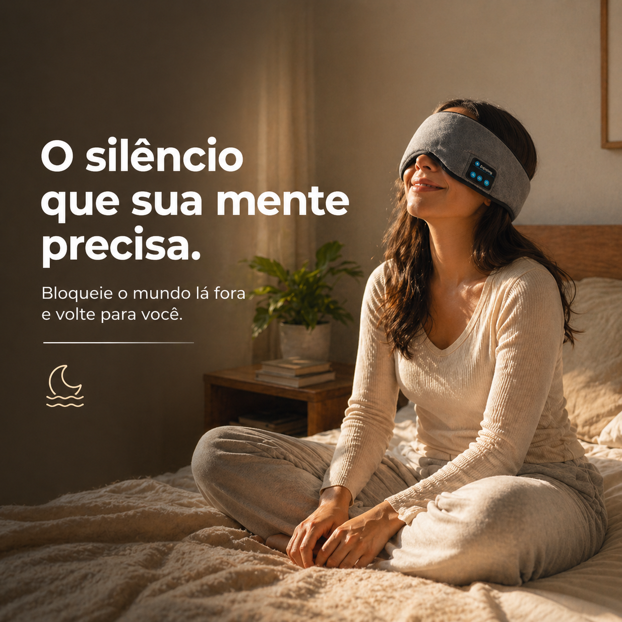SleepBand® Máscara de Dormir com Bluetooth
