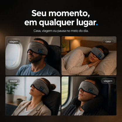 SleepBand® Máscara de Dormir com Bluetooth